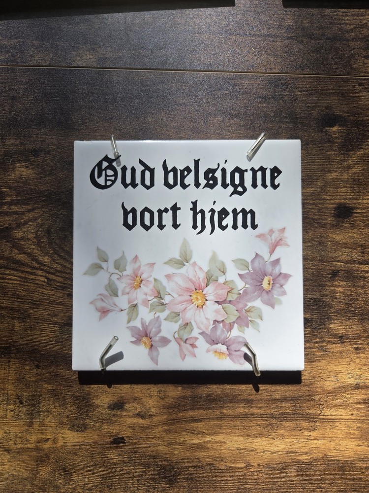 Norwegain Hand Decorated Wall Hanging