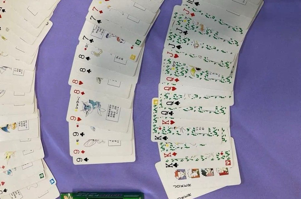 Pokemon Playing Cards Green