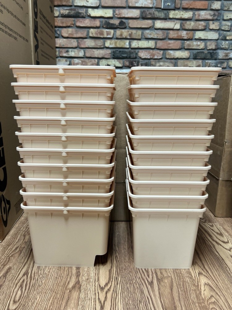 20-Pack Dutch Bucket Hydroponic System – Bato Buckets with Siphon Elbows
