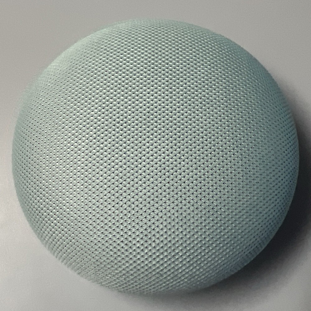 Google Home Mini Mint Smart Speaker + Power Adapter TESTED - GREAT CONDITION!