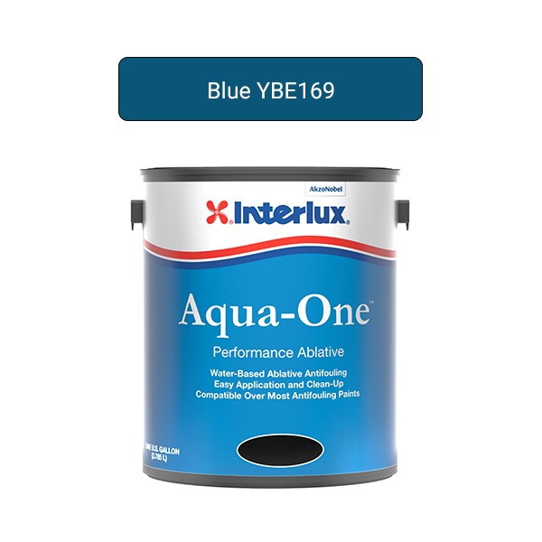 Interlux  Aqua One Ablative Antifouling Paint Blue 1 Quart YBE169Q