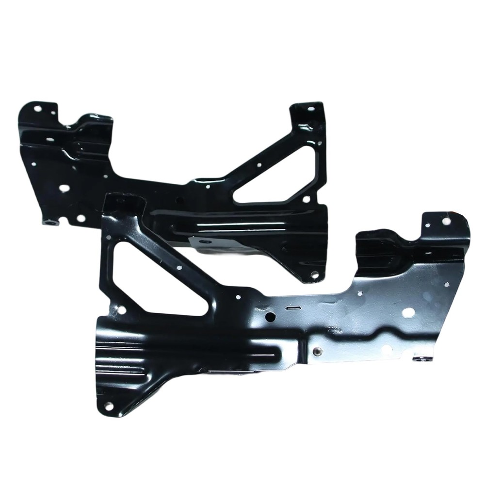 Front Bumper Bracket for Silverado 1500 2016-2018 Black 2PC Left Right