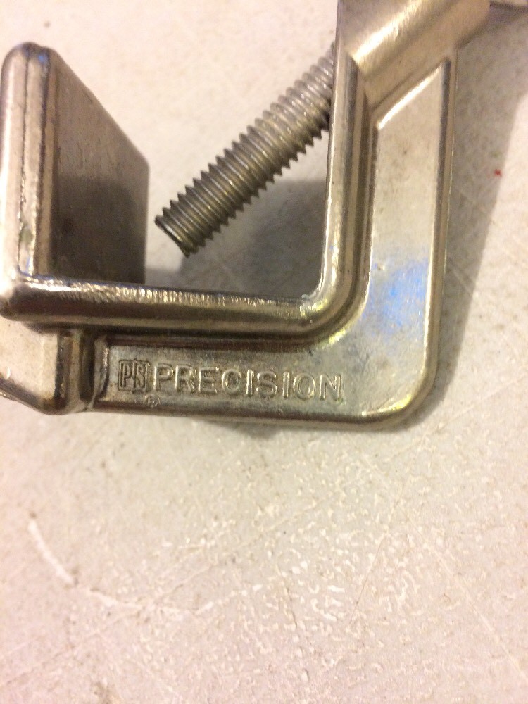 5 ASSORTED SCIENTIFIC LABORATORY CLAMPS STEAMPUNK