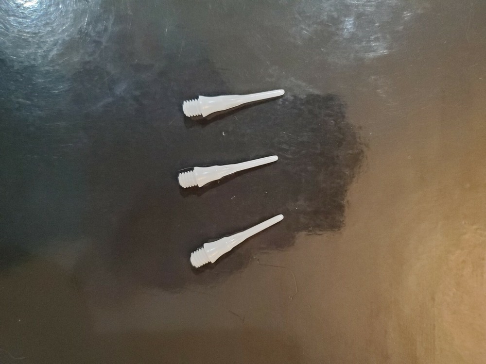 Cosmo Fit Point Short Soft Tip Dart Points - 50 count - White