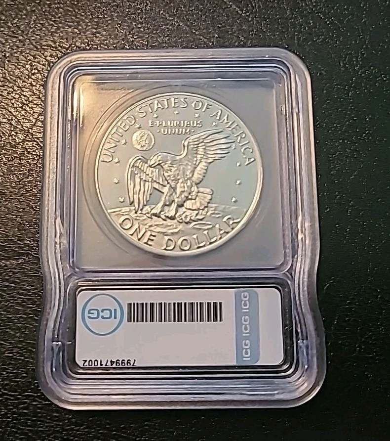1974 -S PR69+ DCAM ICG SILVER DOLLAR EISENHOWER