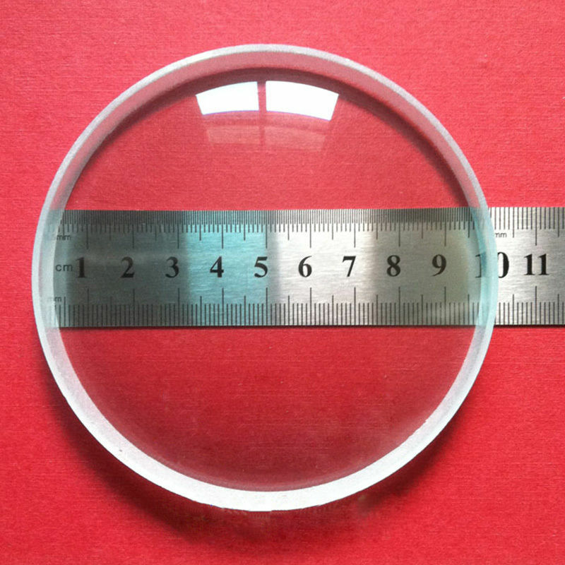 2pc 100mm Optical Glass Optics Double Concave Glass Lens For Physics Learning
