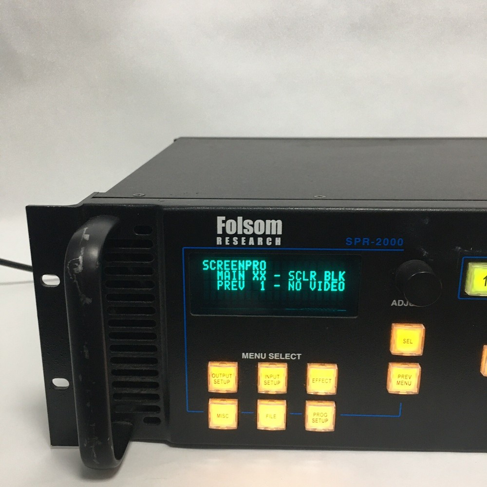 Folsom Research SPR-2000 Video Switcher