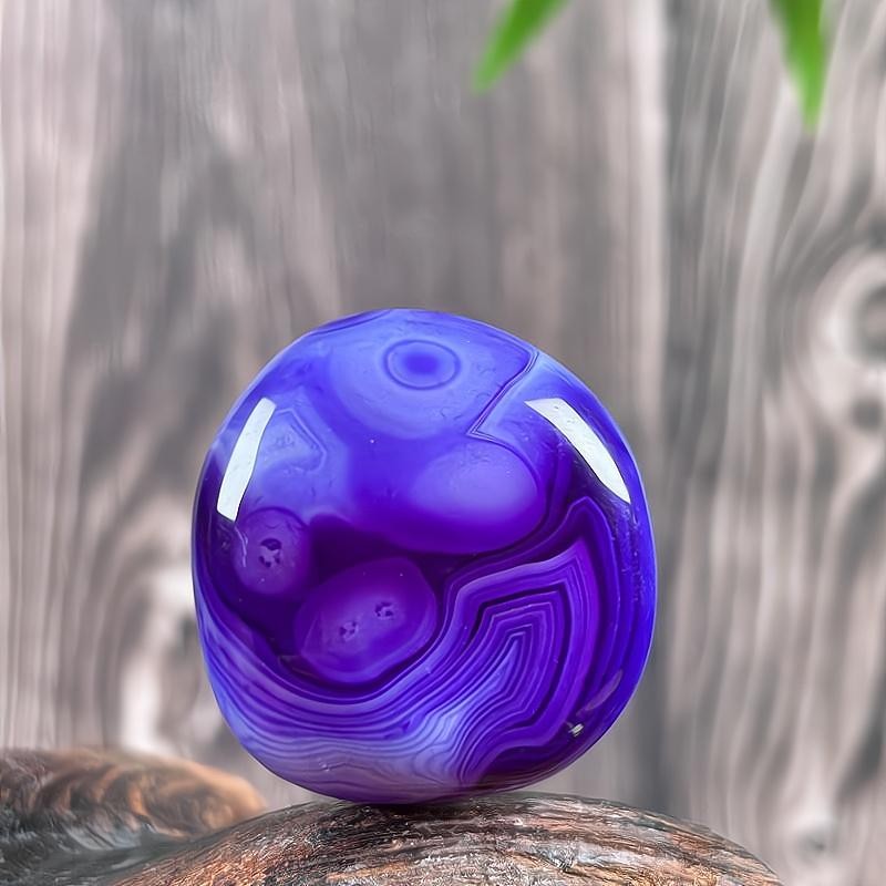 TOP Polished China Inner Mongolia Gobi Eye Agate Specimen