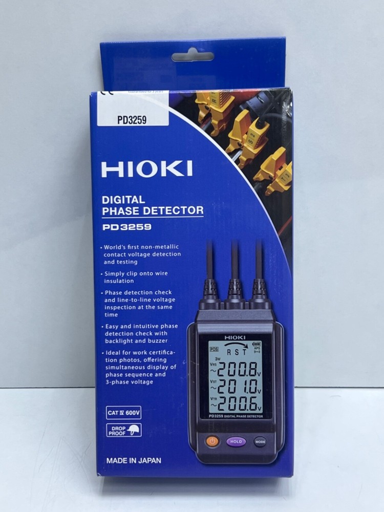 HIOKI PD3259 DIGITAL PHASE DETECTOR