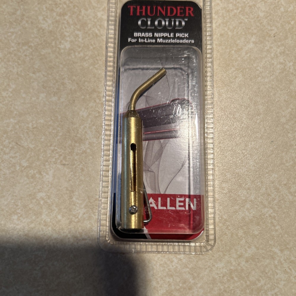 Thunder Cloud Brass Nipple Pick