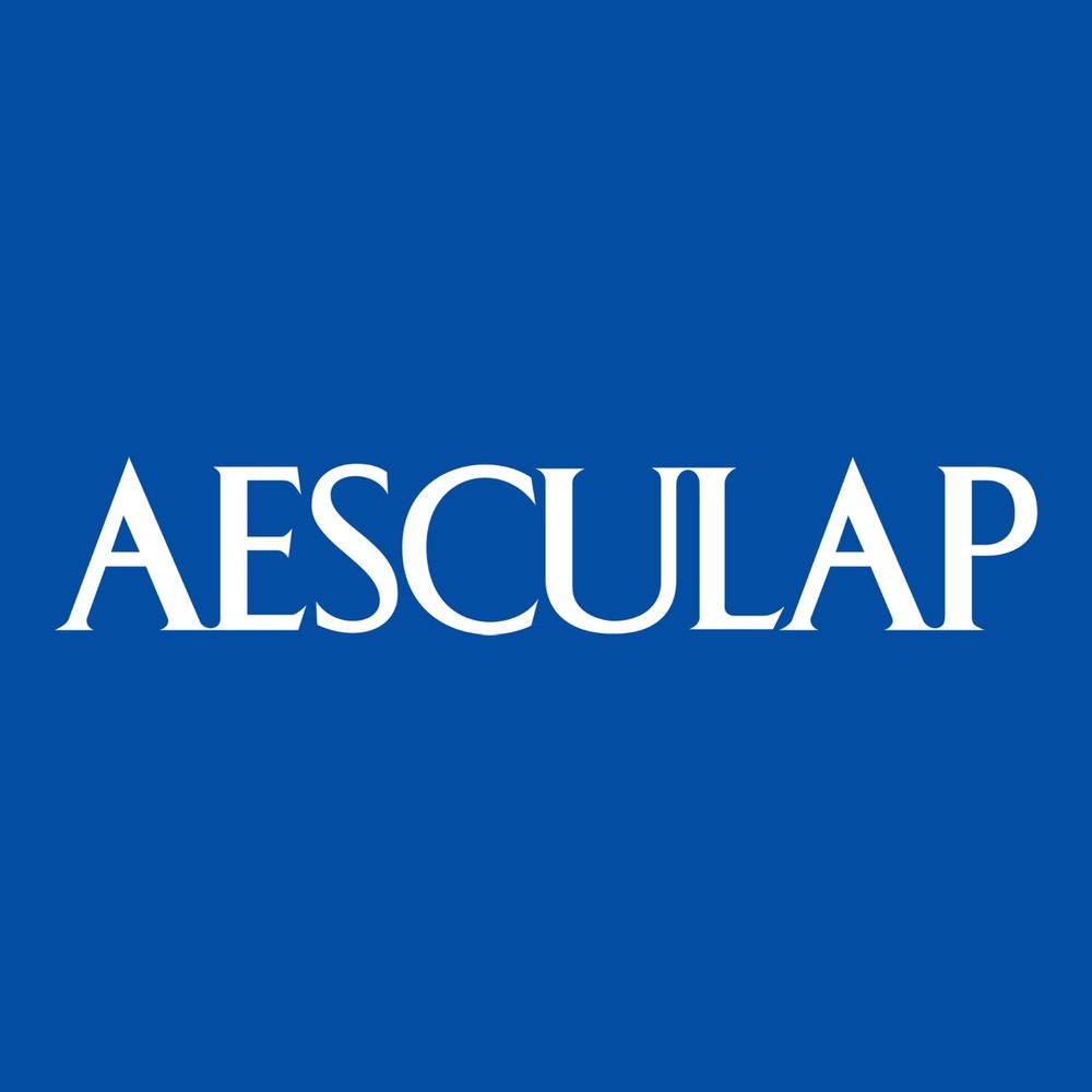 AESCULAP BC057R Plastic Surgery Iris Delicate CVD Curved Scissors 3.75"