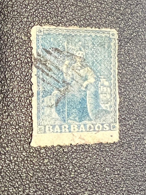 Barbados stamp 16 used