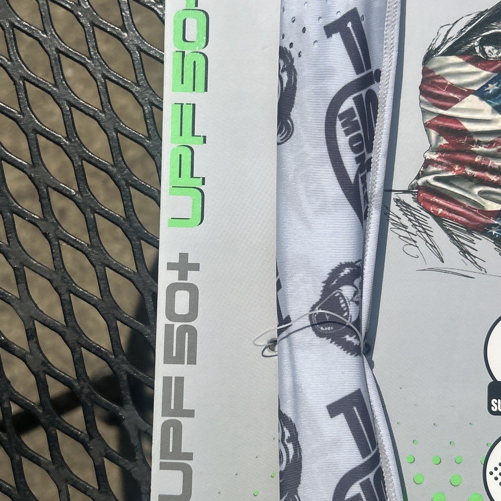 Fish Monkey - Performance FACE GUARD - UPF 50+ White- NEW!