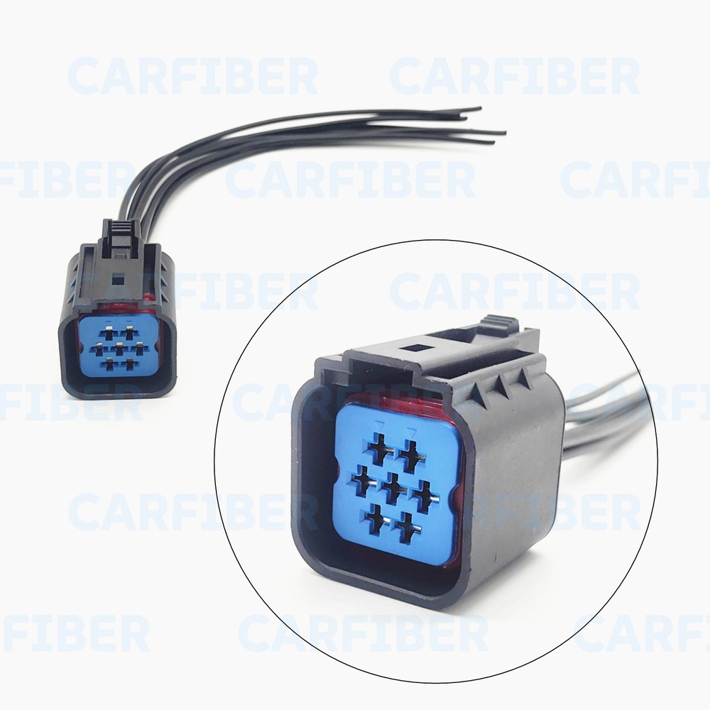 7-Way Front Headlamp Headlight Pigtail Connector Fits Ford Flex 2009-2019