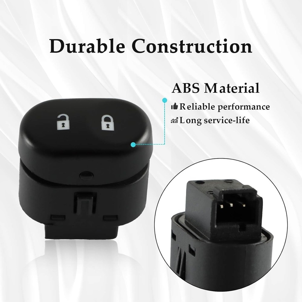 LH Front Driver Side Door Lock Switch Button Compatible with Saturn Aura 2007...