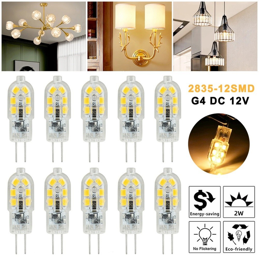 G4 LED Bulbs Bi-Pin Base Light Bulbs Halogen Bulb Replacement Landscape Bulbs