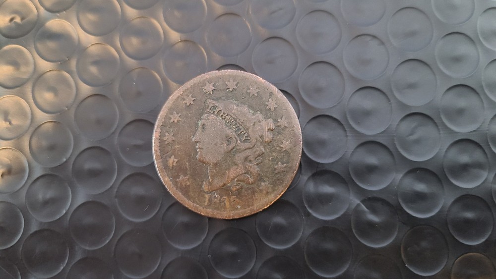 1835 Coronet Head Large 8 Large Cent