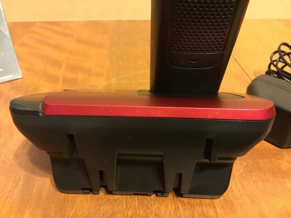 Red VTECH Cordless CS6719-16 Phone System Caller ID / Waiting Tested & Working