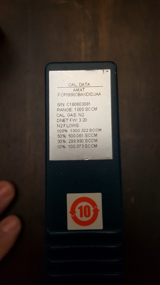 Aera PI-98 Mass Flow Controller 0190-34214 Digital MFC. bx106