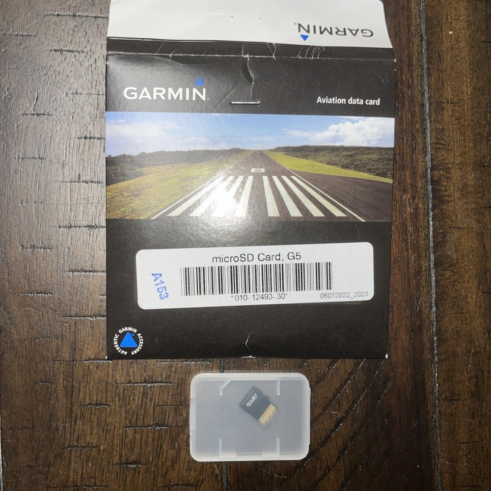 Garmin G5 Micro SD Card (010-12493-30) Qty 2