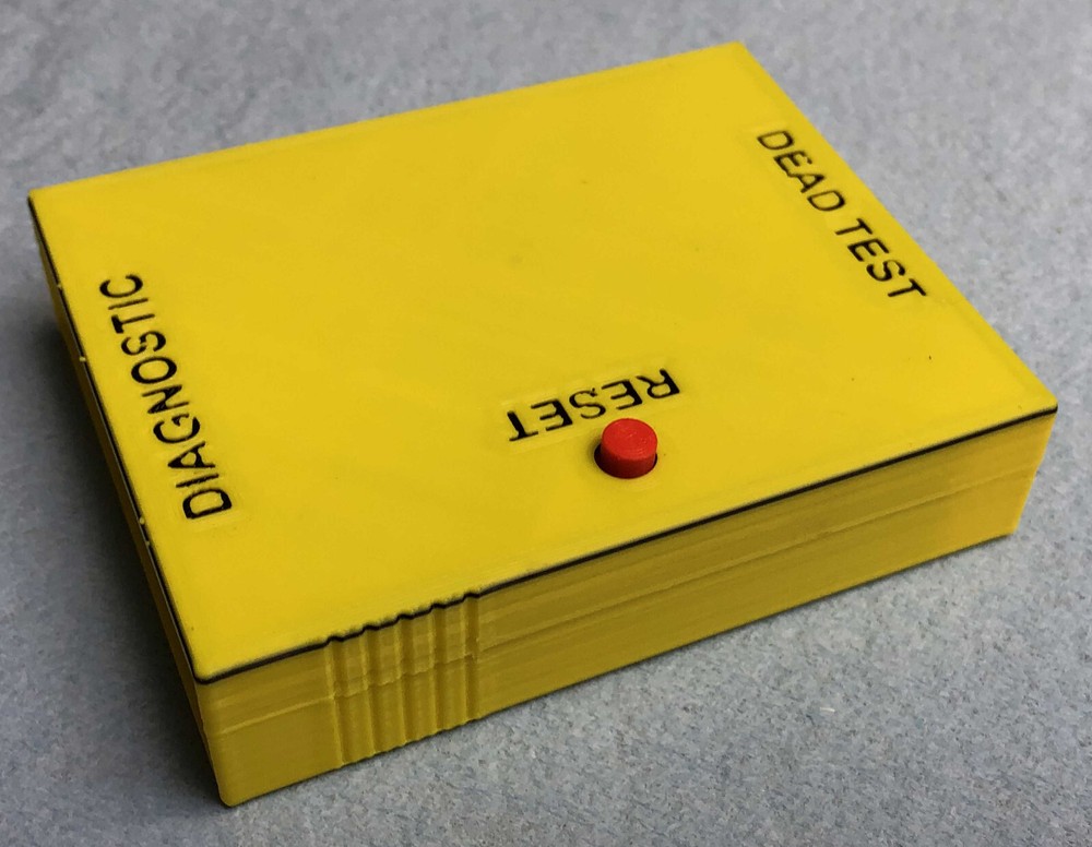 Commodore 64 2-in-1 Dead Test / Diagnostic Case "Case Only" - Yellow