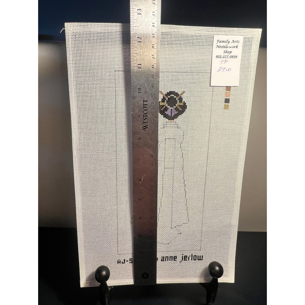 Anne Jerlow Hand Painted Needlepoint Canvas AJ-515-R Pattern