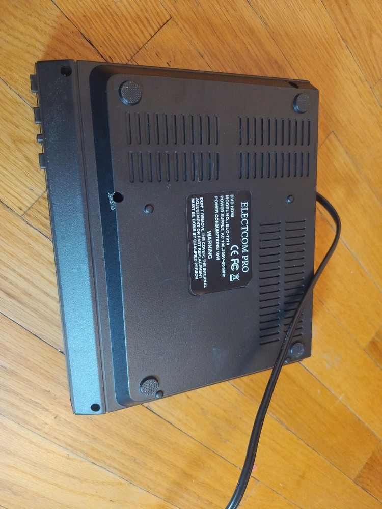 Electcom DVD Player ELC-1910 Works Great!