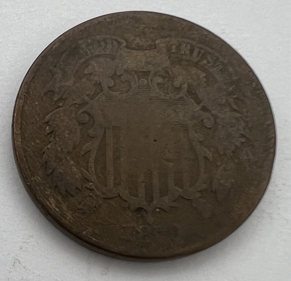1870 2 Cent Piece - Good Condition - Two Cent Better Date!