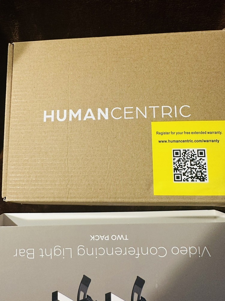 HumanCentric Video Conference Lighting - Double Kit (2-Pack) - LED Webcam Light