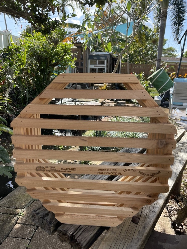 12”x 12” Cedar Hanging Baskets