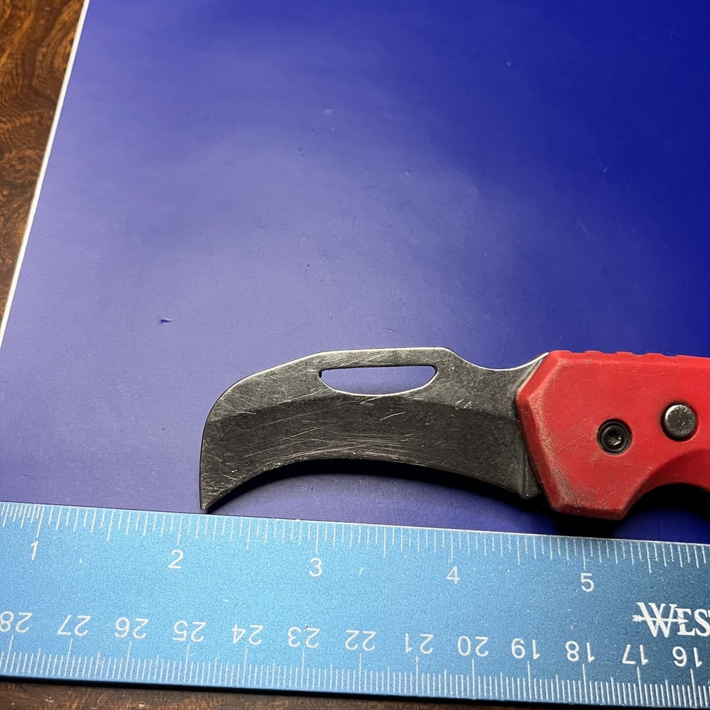 Milwaukee FastBack 48-22-1525 Hawkbill Folding Knife