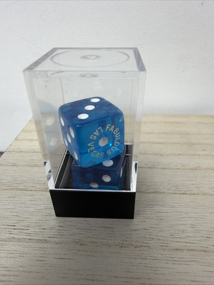 AUTHENTIC TABLE PLAYED 19mm CASINO CRAPS DICE