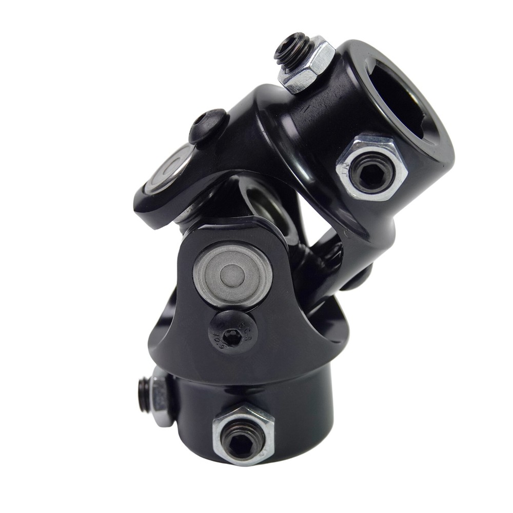 New 3/4" DD × 3/4" DD Black U-Joint Coupler Universal Steering Shaft