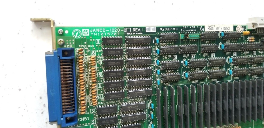 YASKAWA BOARD JANCD-1020-0 REV.C