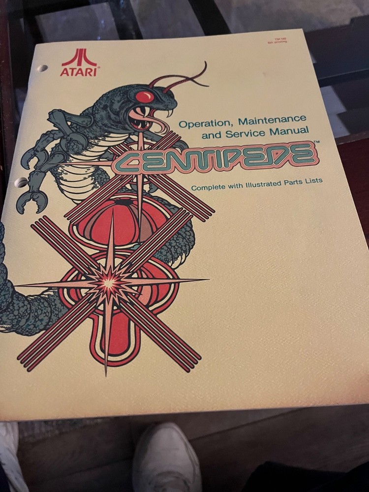 Centipede Arcade Game Manual