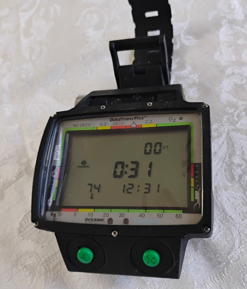 Oceanic DataTrans Plus Nitrox Scuba Dive Computer Data Trans