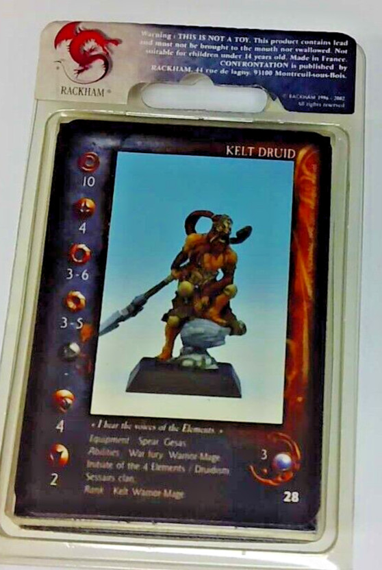 RACKHAM Confrontation Kelt Druid V2 BAGM02