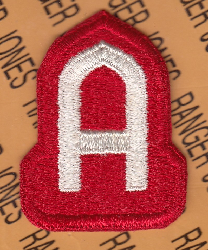 WWII US 14th ARMY Command ~2.75" cotton patch c/e 14B