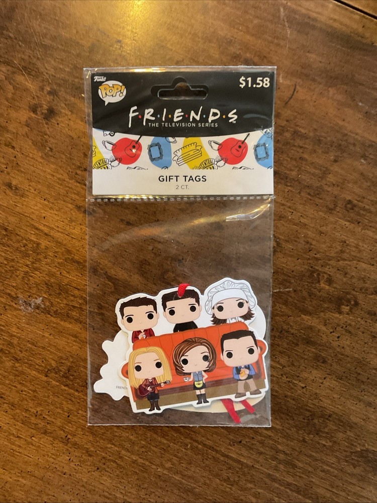FUNKO POP! 2 Pack of FRIENDS Gift tags