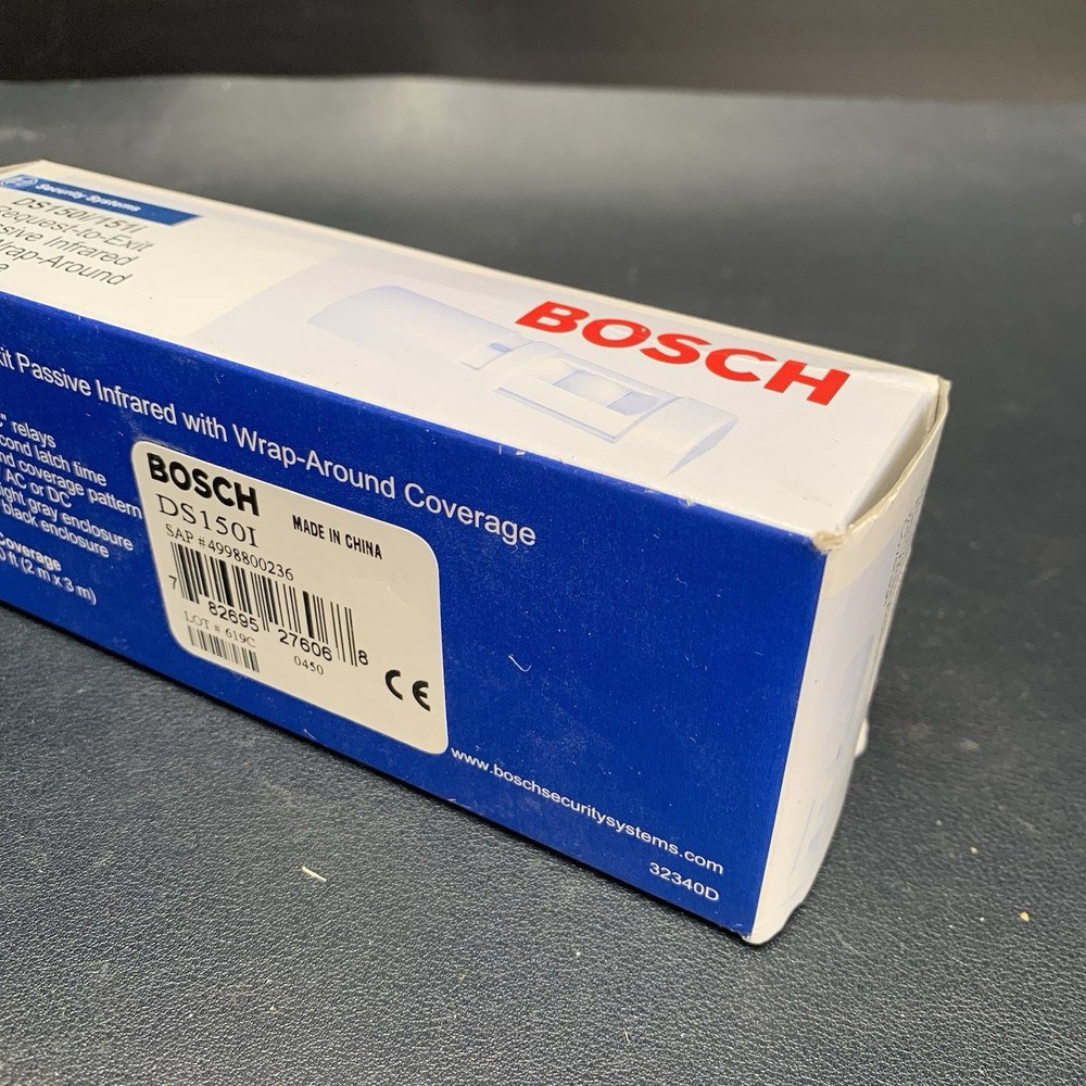 Bosch Security System DS150I Motion Sensor Wrap Around Coverage NOS Sealed