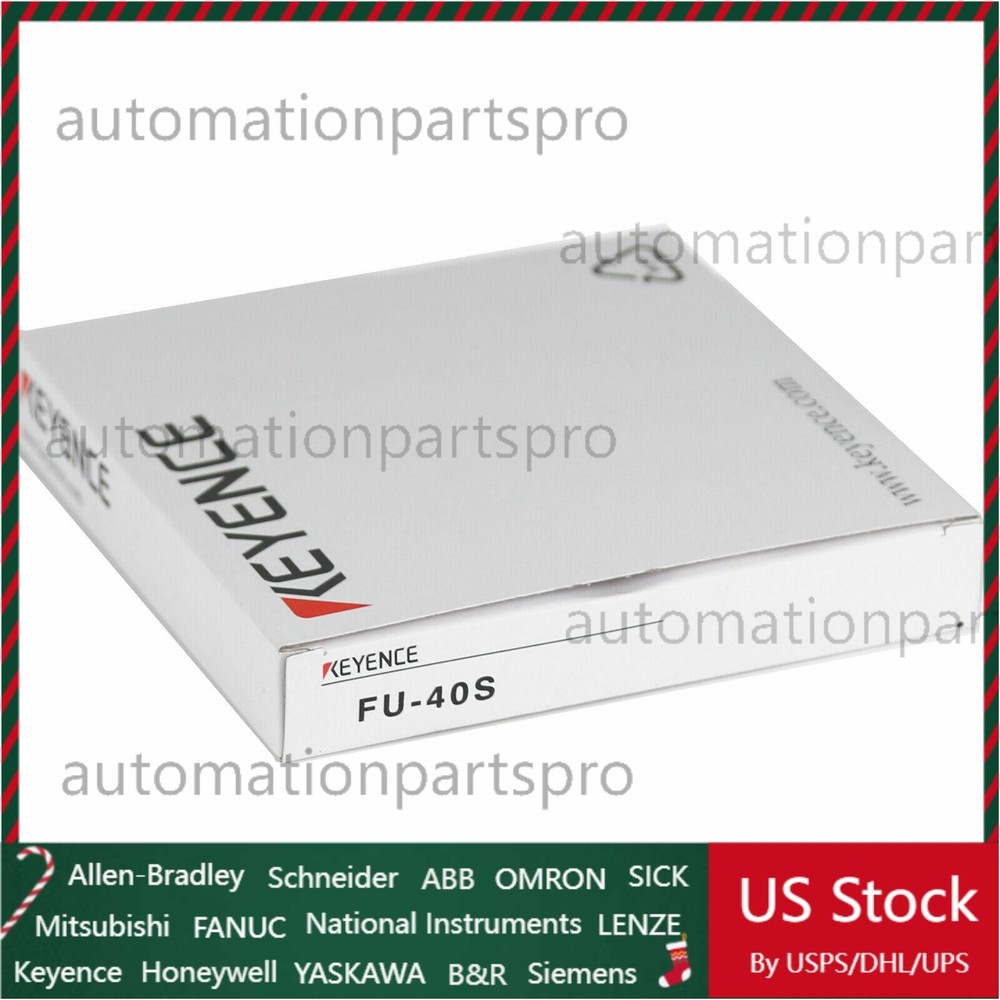 One Keyence FU-40S Reflective Fiber Unit New In Box Fast Shipping