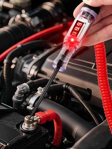 Test Light Automotive 3-80V DC,Digital LED Power Tools with Voltage