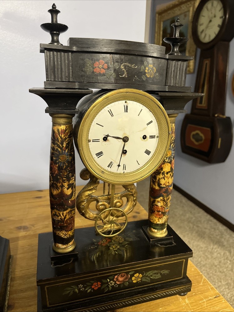 Antique Column Clock