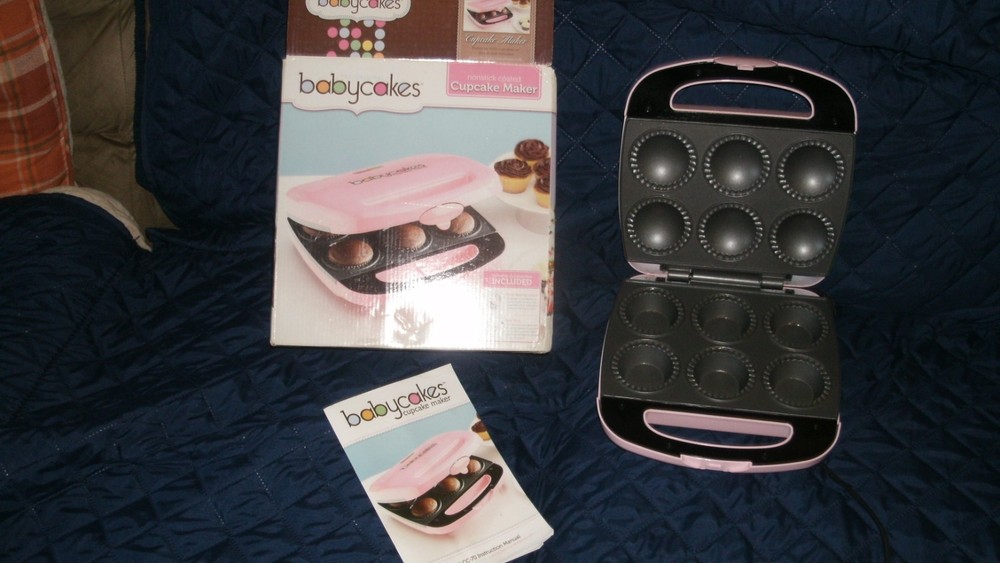 Babycakes Cupcake Maker Pink Nonstick Instructions