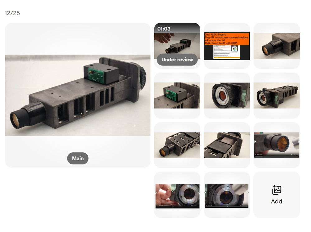 *Exc* Nikon Eclipse E800, E1000 Microscope Internal Fluorescent Attachment 34807