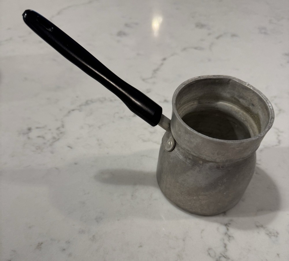 Vintage Aluminum Turkish Coffee Pot