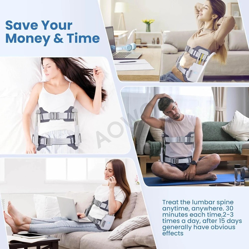 Lumbar Traction Device,Spinal Decompression Devices，lumbar decompression belt