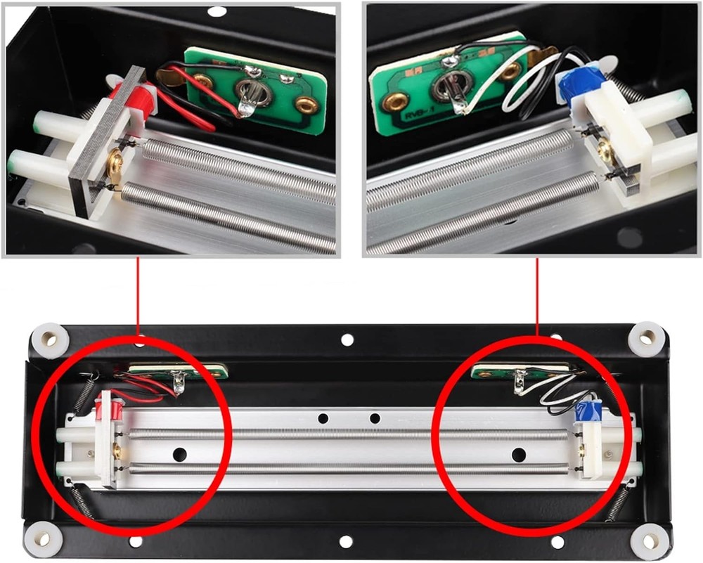 Compact Black Spring Reverb Tank 2EB2C1B - Touch Control Music Playback Solution