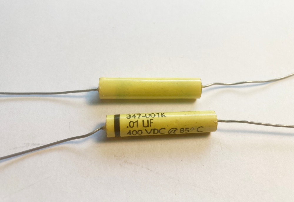 8 NOS Gudeman Capacitors .01 uf 400 vdc
