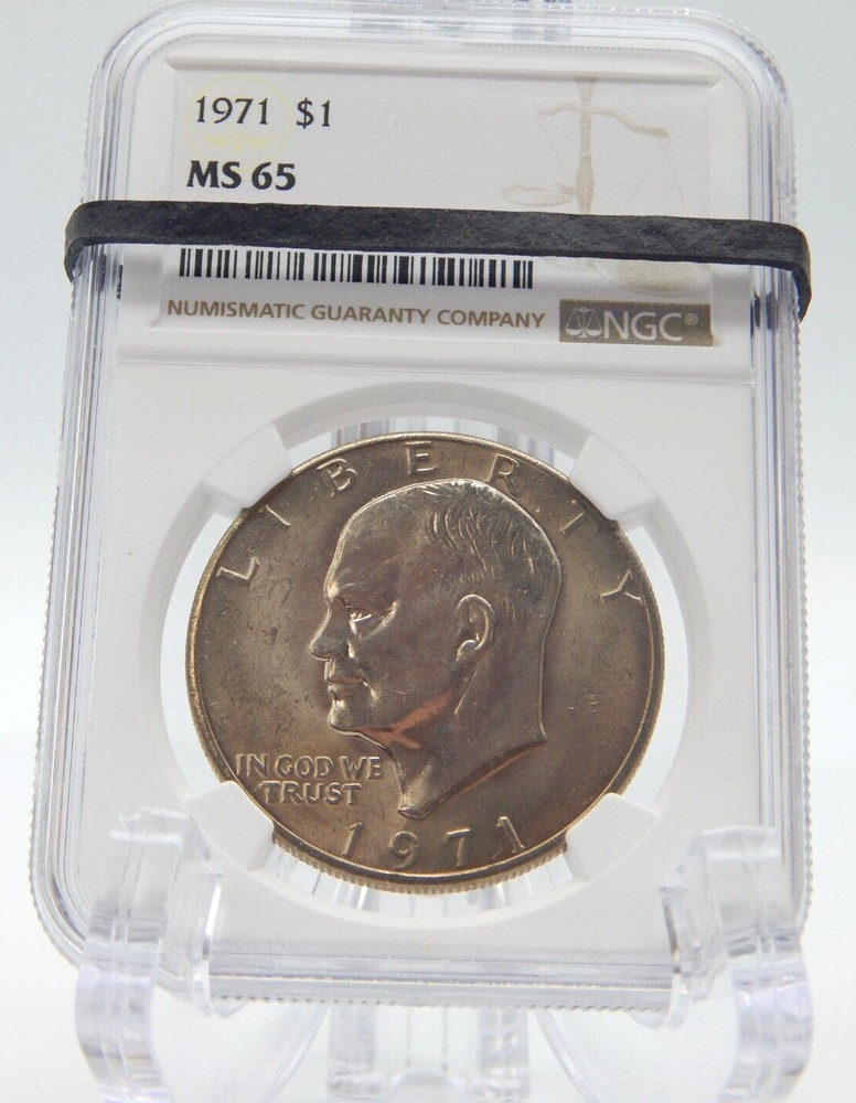 1971 P  - IKE EISENHOWER DOLLAR NGC MS 65 -BT359